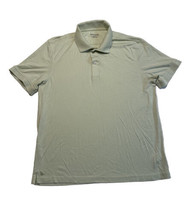 UNTUCKit Damaschino Short Sleeve Polo Shirt Light Green Pastel Regular M... - $18.39