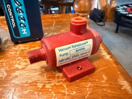 NEW RARE Vacuum Transducer Pump Air-Vac ENG. # AV191H Red - $94.99