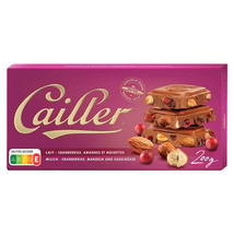 Cailler Milk Chocolate with Cranberries, Almonds, Hazelnuts Multipack 13 x 200g - $125.88