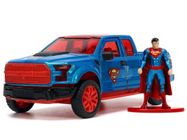 2017 Ford F-150 Raptor Pickup Truck Blue Metallic and Red with Red Interior and  - $24.34