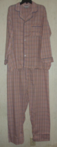 NEW MENS McGREGOR CLASSICS WOVEN PLAID PAJAMA SET SIZE XL (46-48) - £22.03 GBP