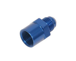AN6 Male to M16x1.5 O-Ring Female Adapter Fitting (TPI Hard Line Swap) BLUE - £15.04 GBP