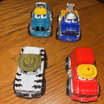 Lot 4 Tonka Maisto Trucks Lil Chuck and friends Variety EUC 2001 Eyes Cars - $17.82