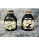 Black Growler Potion Bottles Witches Brew Apothecary Jug Dark Magic Curs... - $367.95 MXN