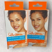 2 x Sally Hansen Brush-On Hair Remover Cream for Face 1.7 Oz EA - £15.82 GBP