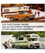 1972 Ford Campers Pickups Advertisement Vintage Automobile Econoline DWW10D - $35.02 CAD