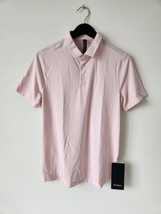 Nwt Lululemon Hsbm Pink Evolution Polo Top Shirt Men&#39;s Large - £81.40 GBP