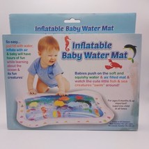 Inflatable Baby Water Mat For 6 Months &amp; Up 23.75&quot; x 17.5&quot; NIB - £11.84 GBP