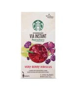 READ Starbucks VIA — Very Berry Hibiscus — 1 box (6 packets) 2021 Dates - $2,198.74 MXN