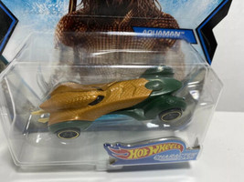 Aquaman - DC Universe Aquaman Character Cars - Hot Wheels Diecast Car - £6.99 GBP