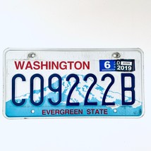 2019 United States Washington Evergreen State Passenger License Plate C0... - $225.96 MXN