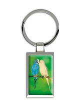 Parakeets : Gift Keychain Bird Animal Ecology Nature Aviary - £6.38 GBP