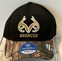 NEW Western Michigan WMU Broncos Realtree Camouflage Camo TOW One Fit M/L Hat - £12.80 GBP