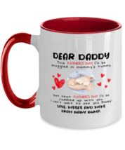 Dad Mugs Dear Daddy Red-2T-Mug - £14.34 GBP