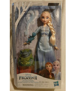 Beautiful Disney Frozen 2 Elsa Doll with Pabbie &amp; Salamander Kid Toy Gif... - $334.29 MXN