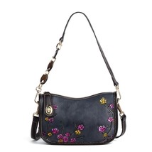 small women shoulder bags flower women&#39;s bag genuine leather handbags for women  - £64.72 GBP