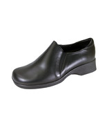 24 HOUR COMFORT Laila Women&#39;s Wide Width Leather Slip-On Shoes - $54.95