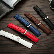 14mm H. Langley Smooth Texture Leather Watch Strap/Watchband (+ Change Tool) - £7.95 GBP
