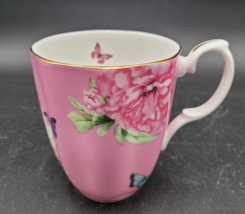Royal Albert Miranda Kerr Pink Butterfly Floral Friendship Mug Tea Coffee Cup - £23.34 GBP