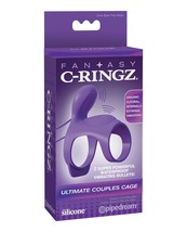 Fantasy C Ringz Ultimate Couples Cage Purple - £28.18 GBP