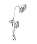 High Pressure Combo Handheld Shower Head-White - Color: White - £75.07 GBP