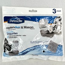 Petmate Replendish &amp; Mason 3 Charcoal Filters New - $17.00