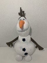 Disney Frozen Olaf plush glitter sparkle snowflakes stuffed animal - £7.93 GBP