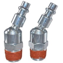 Husky 1/4”x3/8” NPT Swivel Plug Coupler IM Industrial 1003 181 436 - $6.63