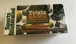 New Sealed Sports Illustrated Trivia Game Multi-Sport Edition - 1998 Car... - £15.81 GBP