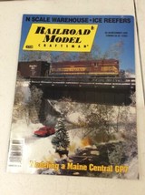 Model Railroading Vintage Magazine December 1995 Modeling A Maine Center... - £7.83 GBP