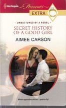 Carson, Aimee - Secret History Of A Good Girl - Harlequin Presents - # 188 - £1.77 GBP