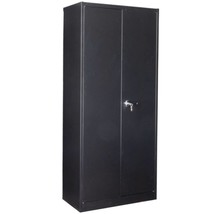 Heavy-Duty Storage Cabinet 72" Lockable Tool Cabinet With Adjustable Shelves - £199.83 GBP