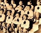 RPPC Vienna Mozart Boys Choir Singing Group Photo UNP 1930s DOPS Postcard - $3.91