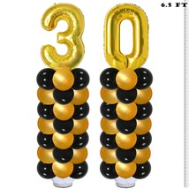 30Th Birthday Decorations For Him Men,Cheers To 30 Years Tall 30 Birthday Balloo - £30.80 GBP