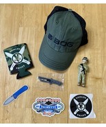 BOG Trucker Mesh Snapback Hat, Misc. Shot Show Knife Stuff,Havalon, Geis... - $481.89 MXN