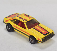 Vintage 1979 Hot Wheels Blackwall Gold Hot Ones Yellow Turbo Mustang Cobra - $33.93 CAD