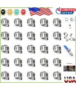25 Pack Stainless Steel Adjustable Hose Clamps - 6-12mm for Marine &amp; Aut... - €16,26 EUR