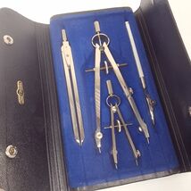 Dietzgen Drafting Tools set w/ case 1285-3k instruments Made in Germany ... - $30.00