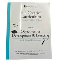 Creative Curriculum for Infants, Toddlers and Twos by Cate Heroman; Dian... - $29.99