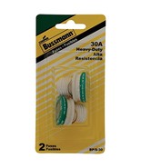 Bussman BP/S-30 30 Amp Dual-Element Time-Delay Rejection Base Fuse 2 Count - $22.75