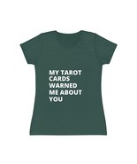 My Tarot Cards Warned Me About You Women&#39;s Iconic T-Shirt | Tarot Themed... - £9.37 GBP