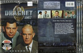 Dragnet 1967 Season 1 Dvd Jack Webb Harry Morgan Universal Video New Sealed - £19.51 GBP