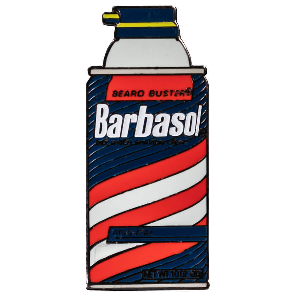 Jurassic Park Barbasol Shaving Cream Enamel Pin - $18.30