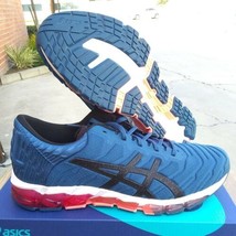 Asics woman&quot;s gel quantum 360 5 mako blue running shoes size 10 US - £118.69 GBP