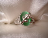 Flower green ring small stone thumb155 crop