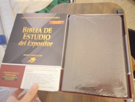 Biblia De Estudio del Expositor Vino Spanish Edition - $89.09