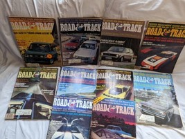 road and track magazine lot of 10 - 1979 &amp; 1981 - £14.22 GBP