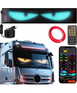 Devil Eyes Light for Cars Flexible LED Eyes for Car Windshield, 23.4&quot;x4.7&quot; - $65.87 CAD