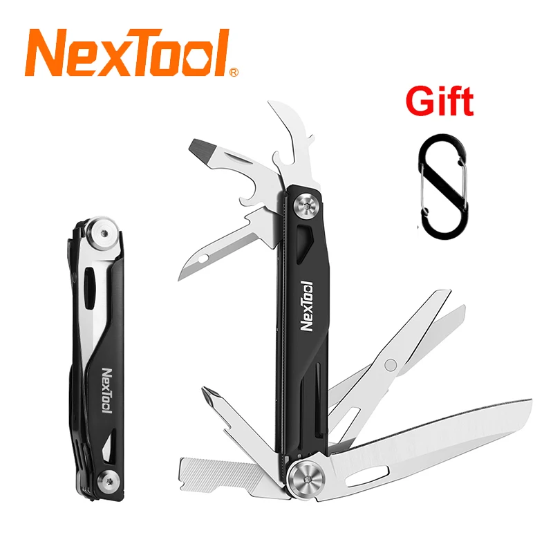 NexTool Multitool 12 In 1 EDC Folding Pocket Multipurpose Knife Scissors - £22.82 GBP