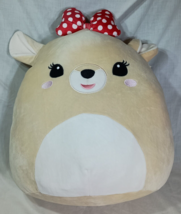NWT 2021 Big Squishmallows Rudolph the Red-Nose Reindeer Clarice Plush Large - £22.34 GBP